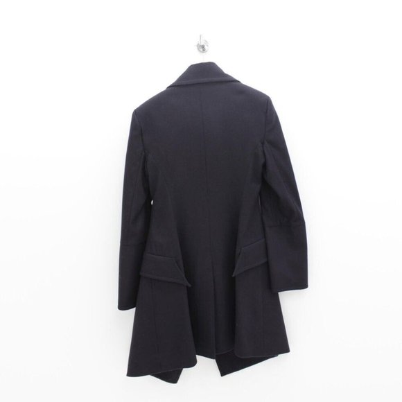 NWT VIVIENNE WESTWOOD SOLD OUT ANGLOMANIA NAVY JABOT MELTON WOOL COAT US 10 - Picture 7 of 13